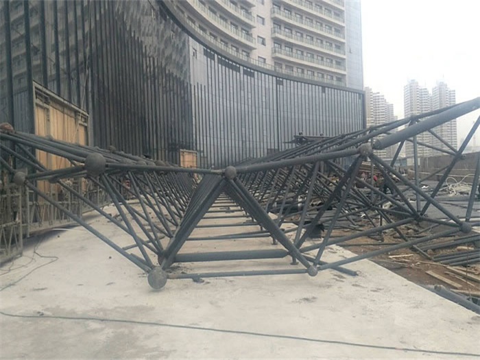 郏县万豪酒店雨棚网架